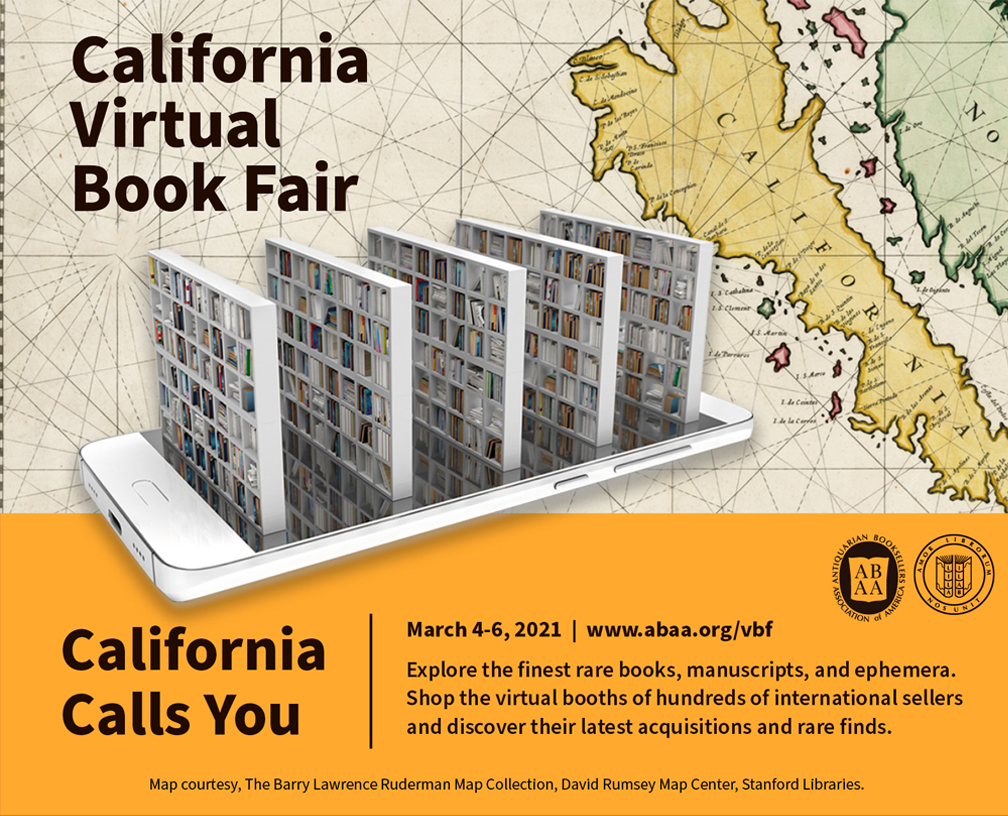 Visit the California Virtual Book Fair The New Antiquarian The Blog